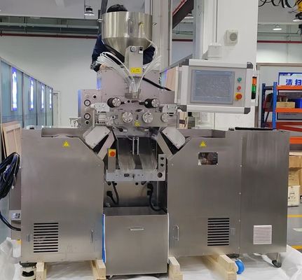 کیفیت  High Torsion Stiffness Soft Gel Capsule Machine with Harmonic Reducer 5.5kw 16 Plunges کارخانه
