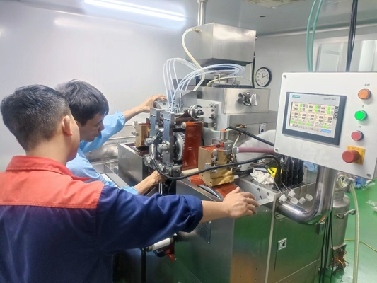 دستگاه کنترل PLC درام نرم کپسول با پوشش کروم فولاد ضد زنگ